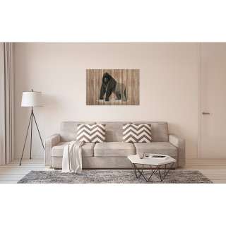 home24 Wandbild Gorilla Born To Be Wild
