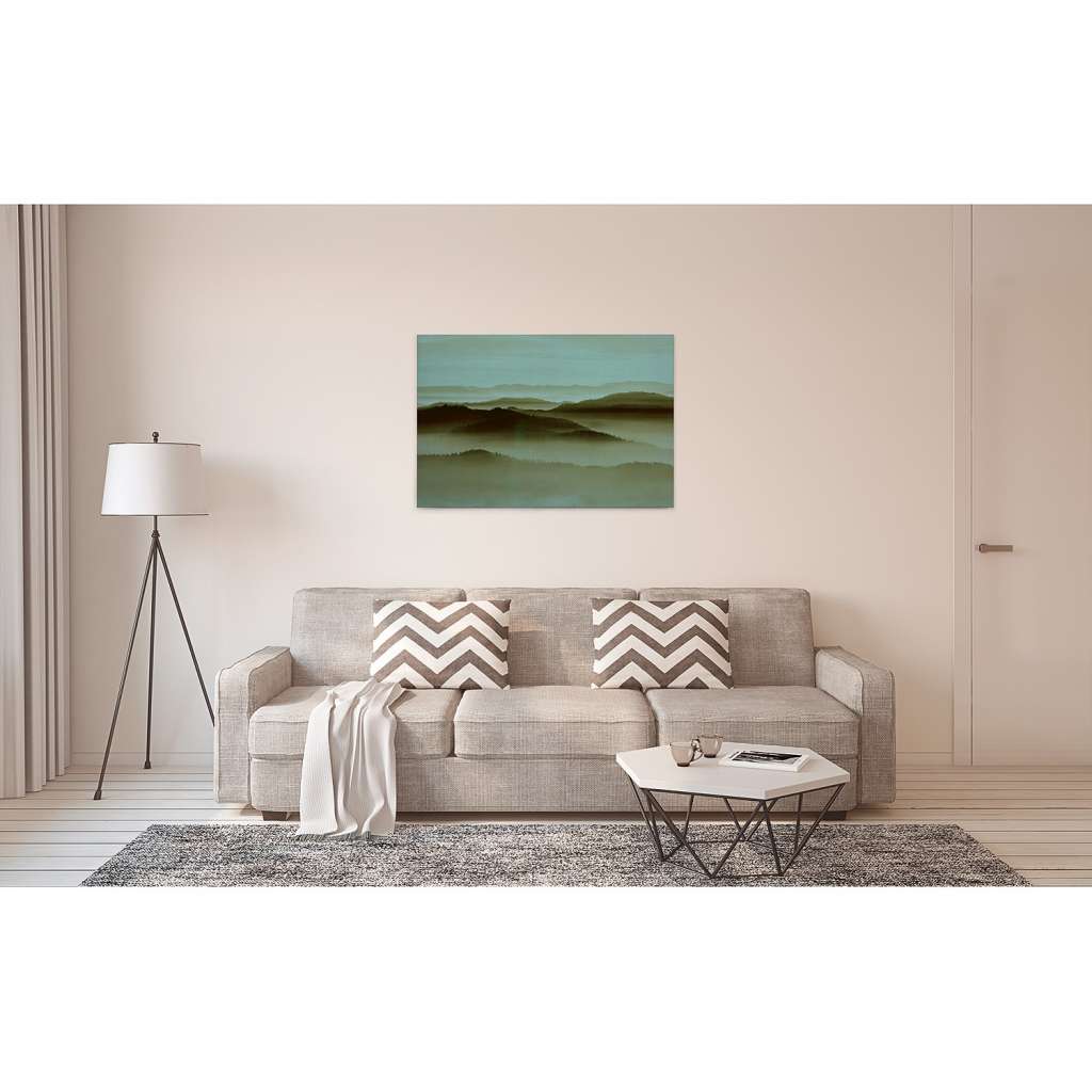 home24 Leinwandbild im Nebel Horizon