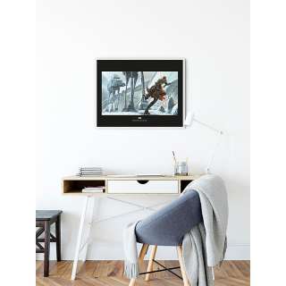 home24 Wandbild Star Wars Hoth Battle Ground