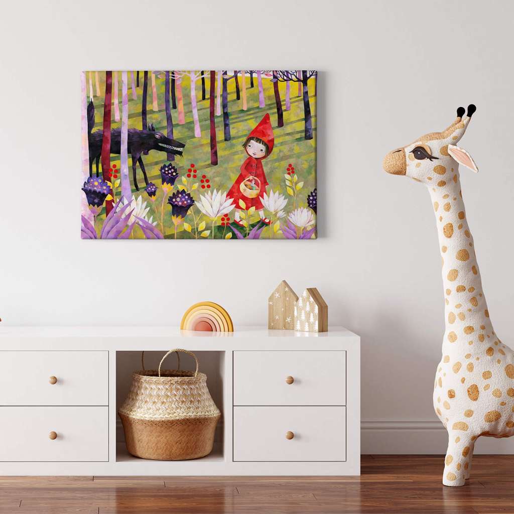 home24 Leinwandbild Märchen Riding Hood