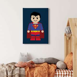 home24 Leinwandbild Superheld Superman