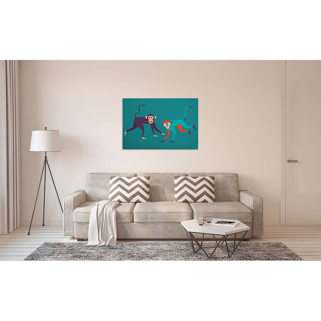 home24 Wandbild Monkey Business