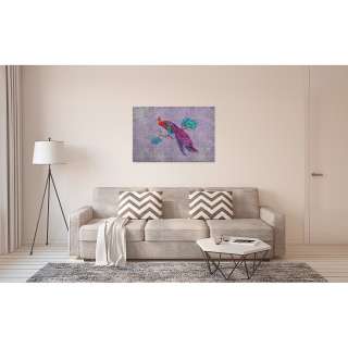 home24 Leinwandbild Strauß Peacock