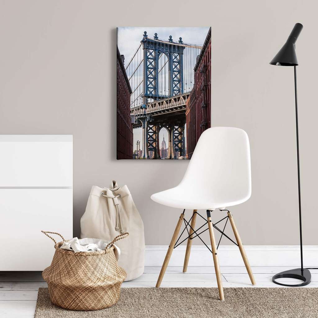 home24 Wandbild Brooklyn Bridge