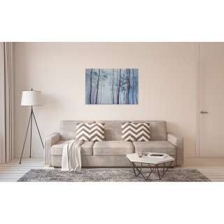home24 Leinwandbild Aquarelle Forest