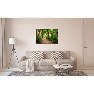 home24 Leinwandbild Jungle Palm Walk