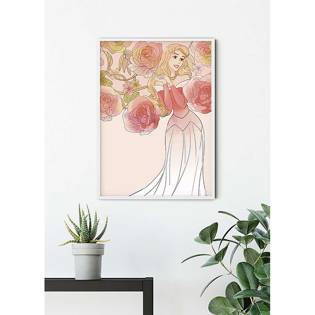 home24 Wandbild Sleeping Beauty Roses