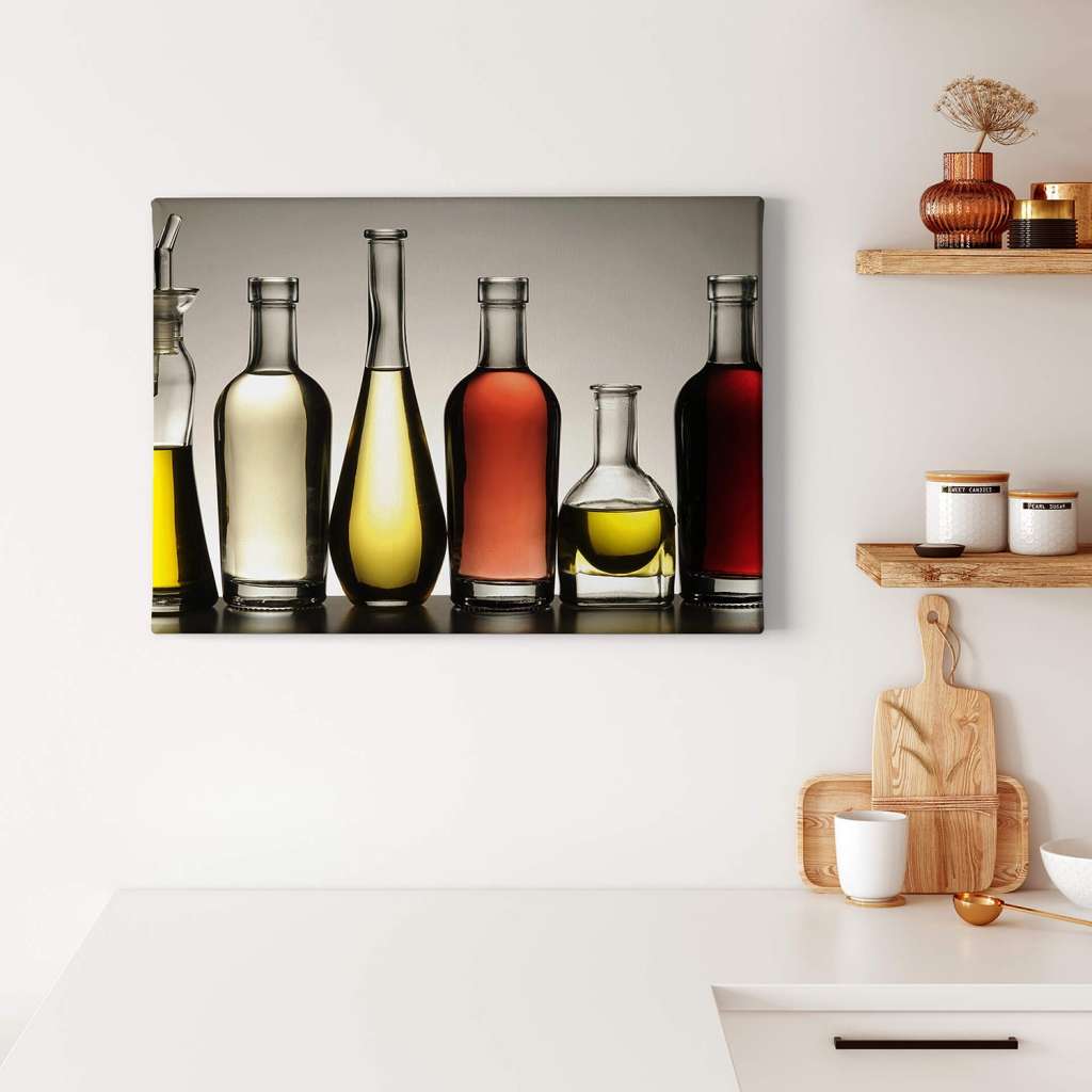 home24 Leinwandbild Olio e Aceto