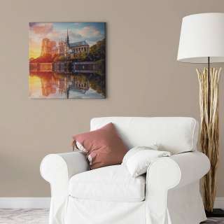 home24 Leinwandbild Paris Notre Dame
