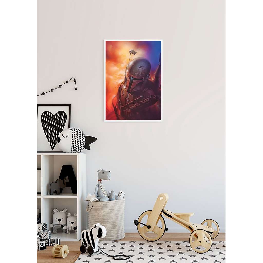 home24 Wandbild Star Wars Mandalorian