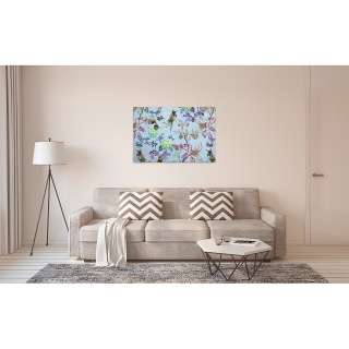 home24 Leinwandbild Blumen Exotic Mosaic