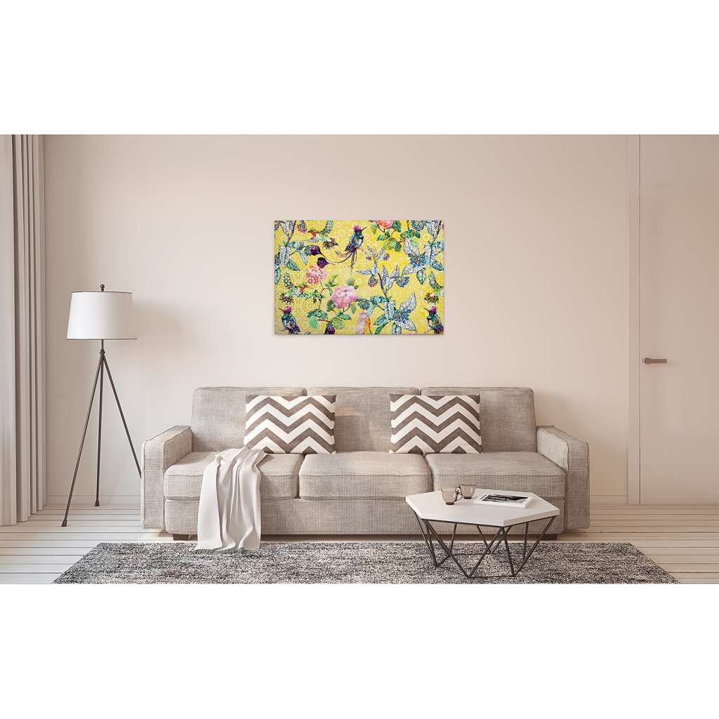 home24 Leinwandbild Blumen Exotic Mosaic