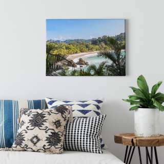 home24 Leinwandbild Strand Meer Costa Rica