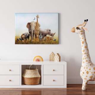 home24 Leinwandbild Tiere African Animals