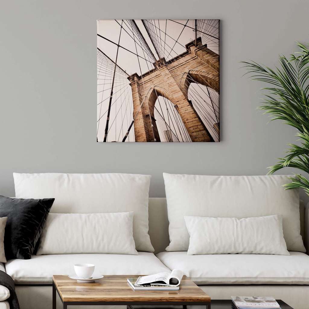 home24 Leinwandbild Brooklyn Bridge