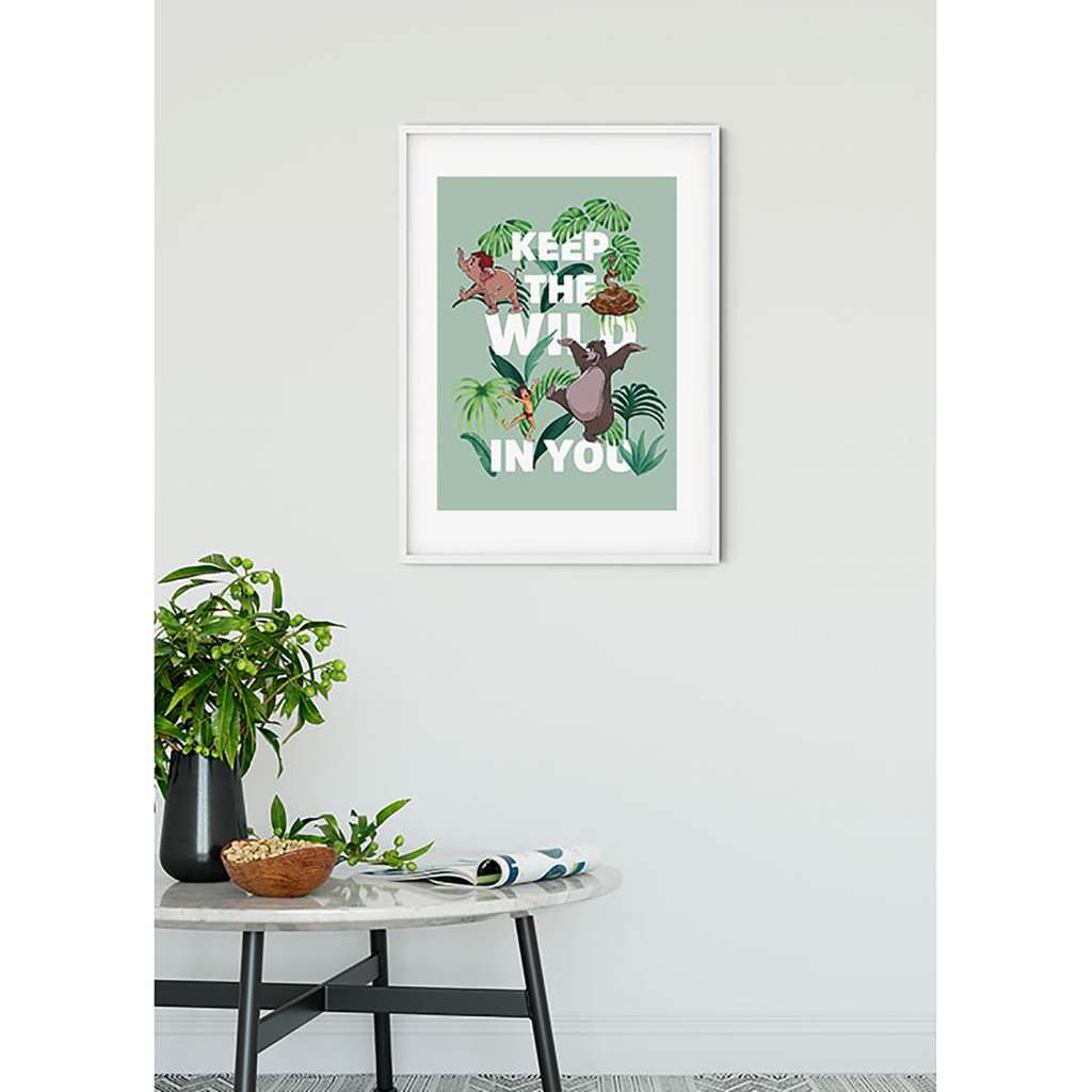 home24 Wandbild Jungle Book Keep the Wild
