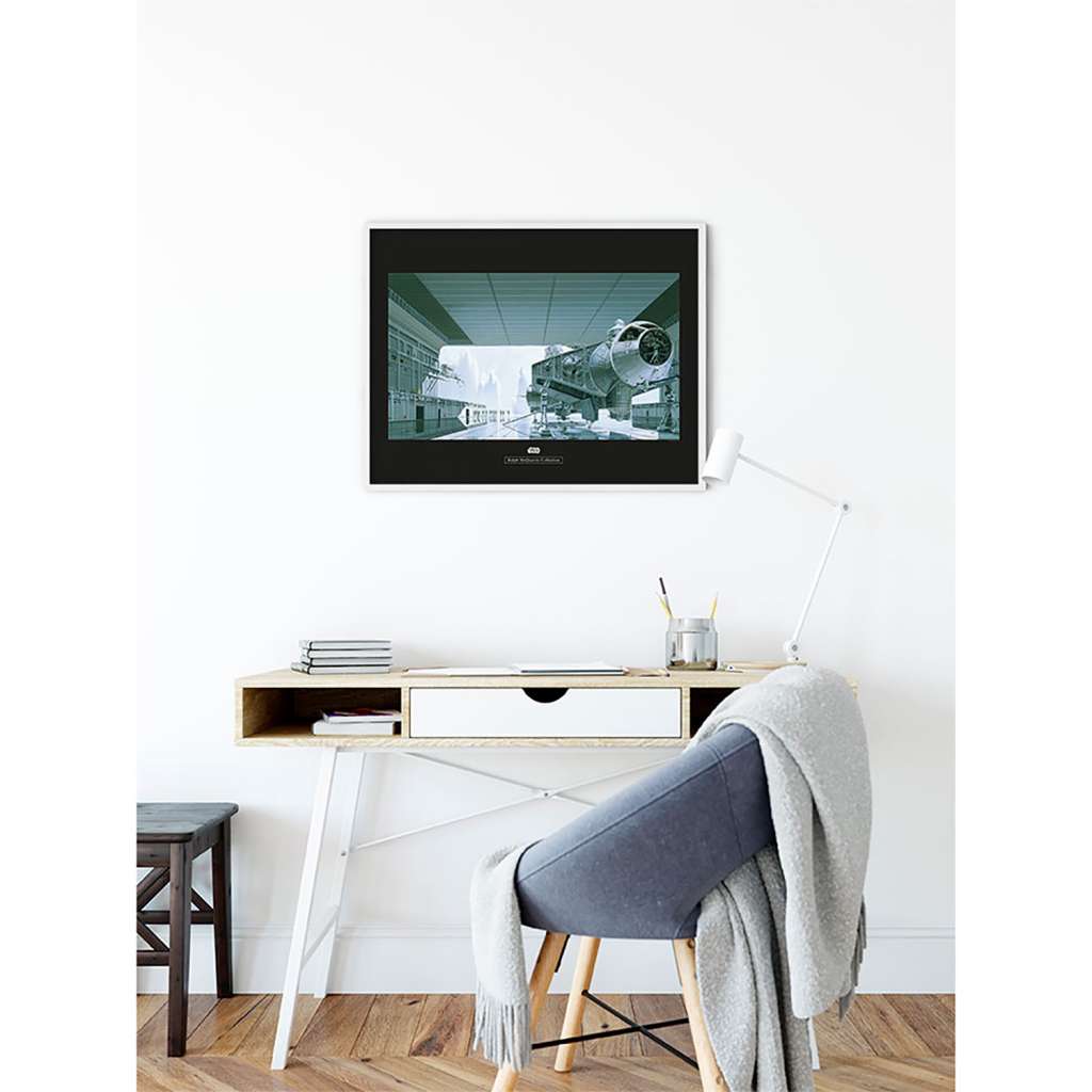 home24 Wandbild Star Wars Hangar Shuttle