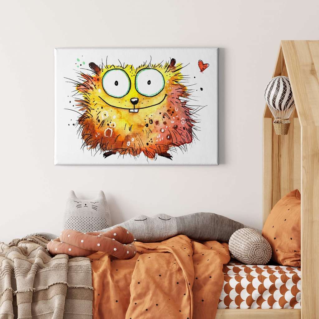 home24 Leinwandbild Happy Hamster