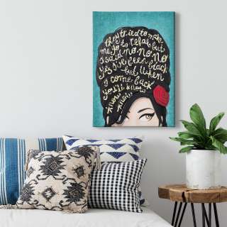 home24 Leinwandbild Amy Winehouse