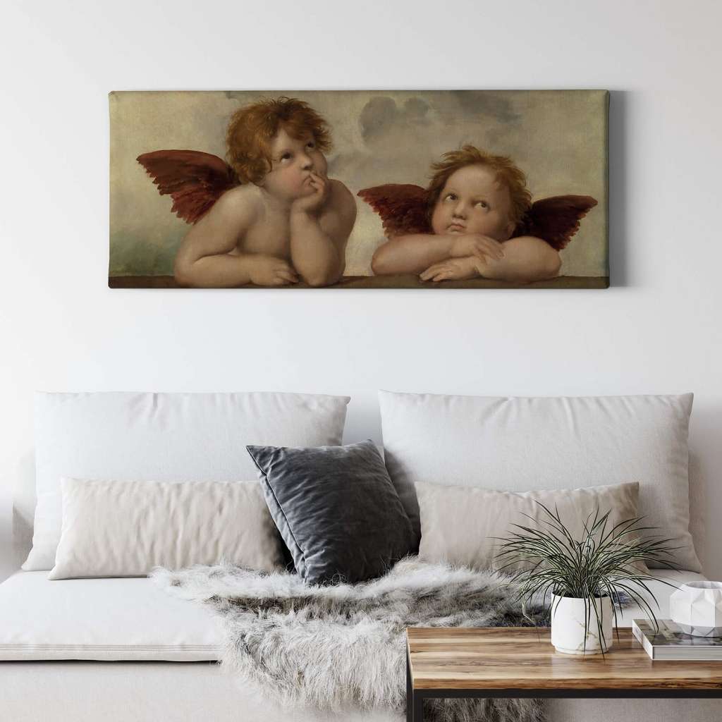 home24 Wandbild Engel Two Angels