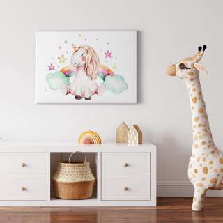 home24 Wandbild Dreaming Unicorn