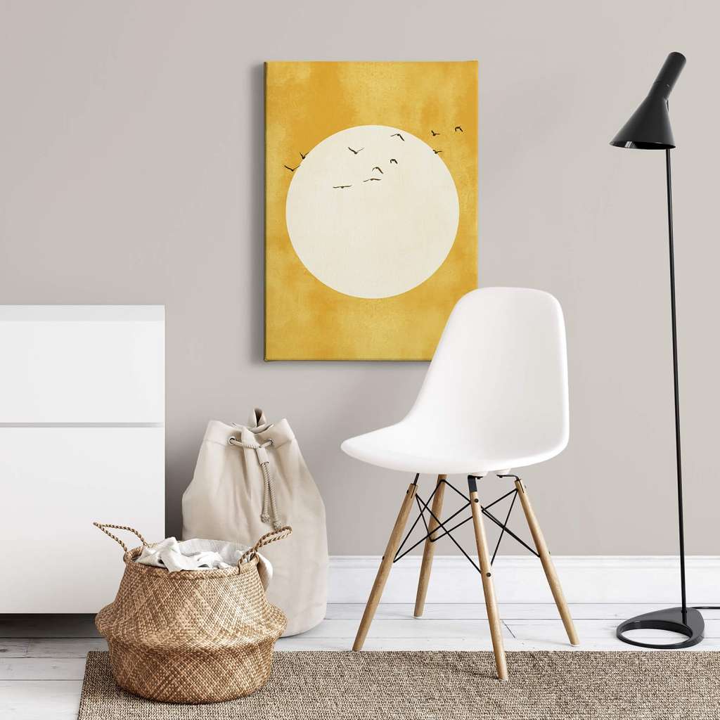 home24 Leinwandbild Sunshine Gold