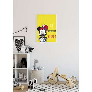 home24 Wandbild Mickey Mouse Moustache