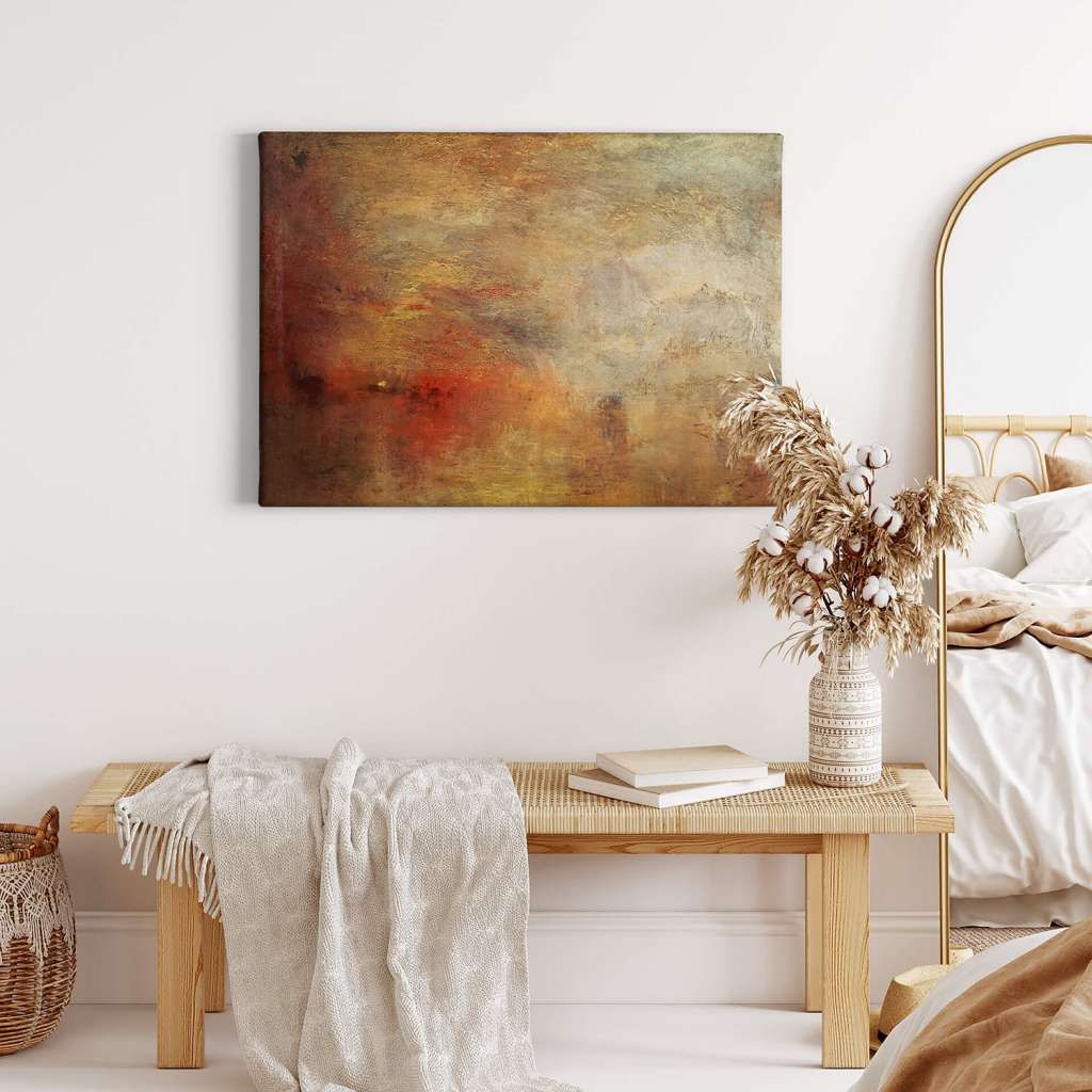 home24 Leinwandbild Sunset Above Sea