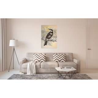 home24 Leinwandbild Vogel Vintage Birds