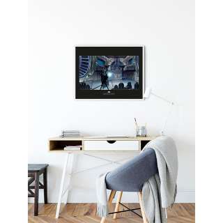 home24 Wandbild Star Wars Vader Luke Throneroom