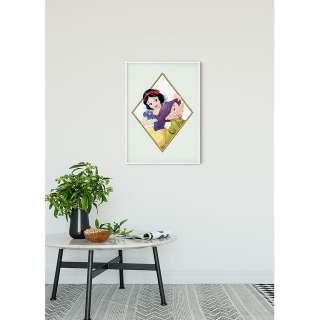 home24 Wandbild Snow White und Dopey