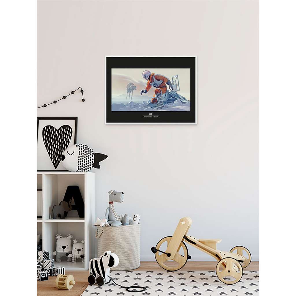 home24 Wandbild Star Wars Hoth Battle Pilot