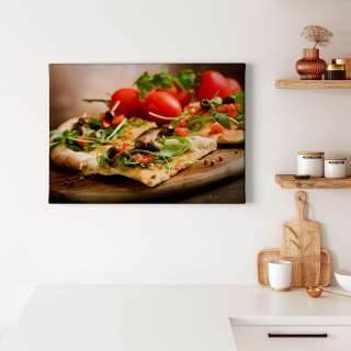 home24 Leinwandbild Pizza Italiana