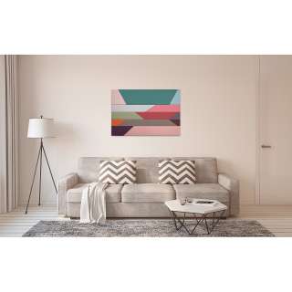 home24 Leinwandbild Geometrisch