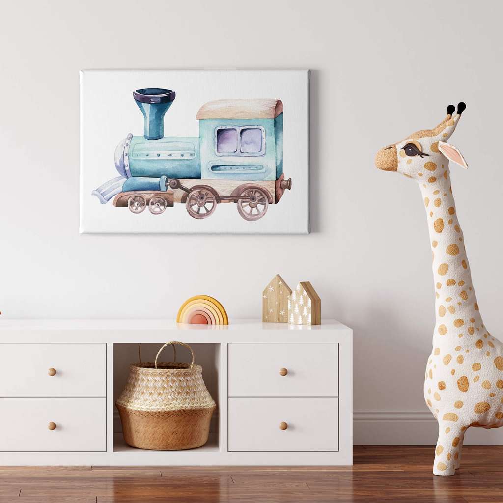 home24 Leinwandbild Locomotive