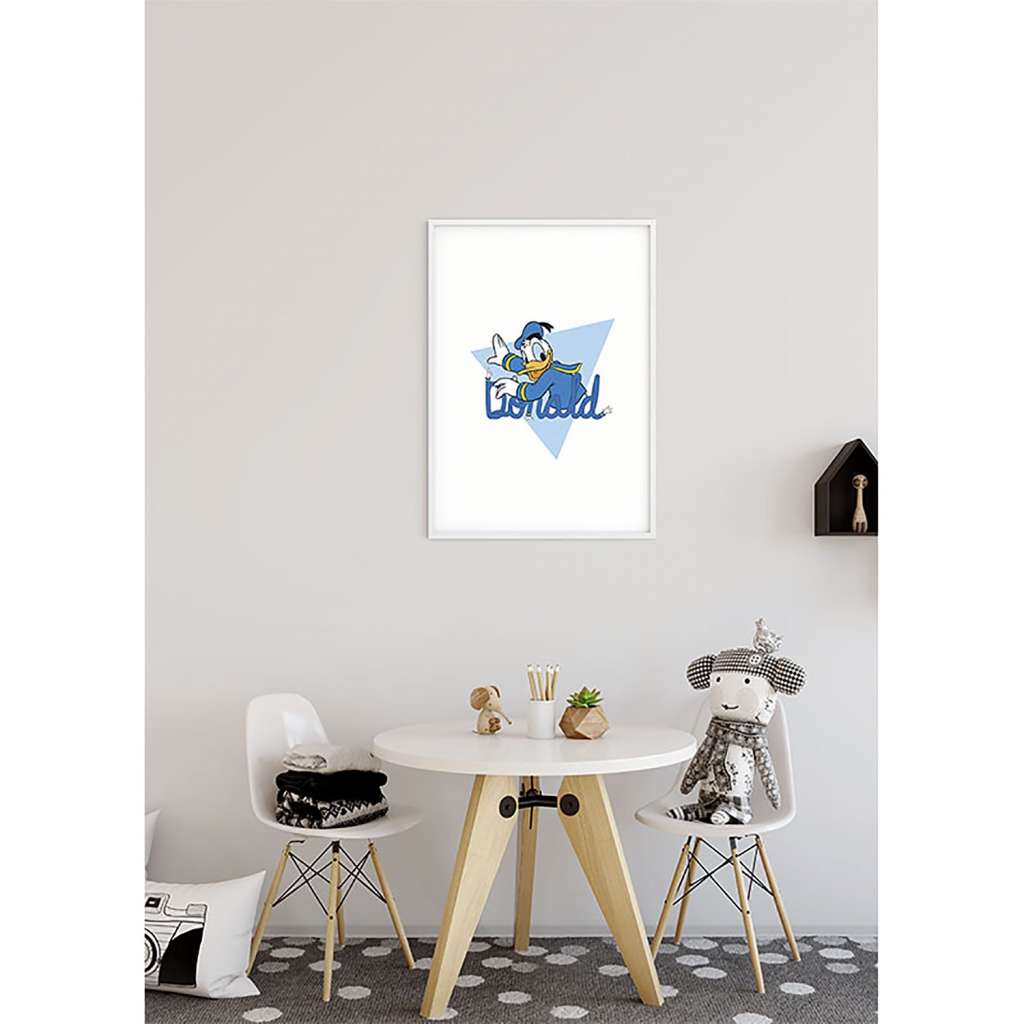 home24 Wandbild Donald Duck Triangle