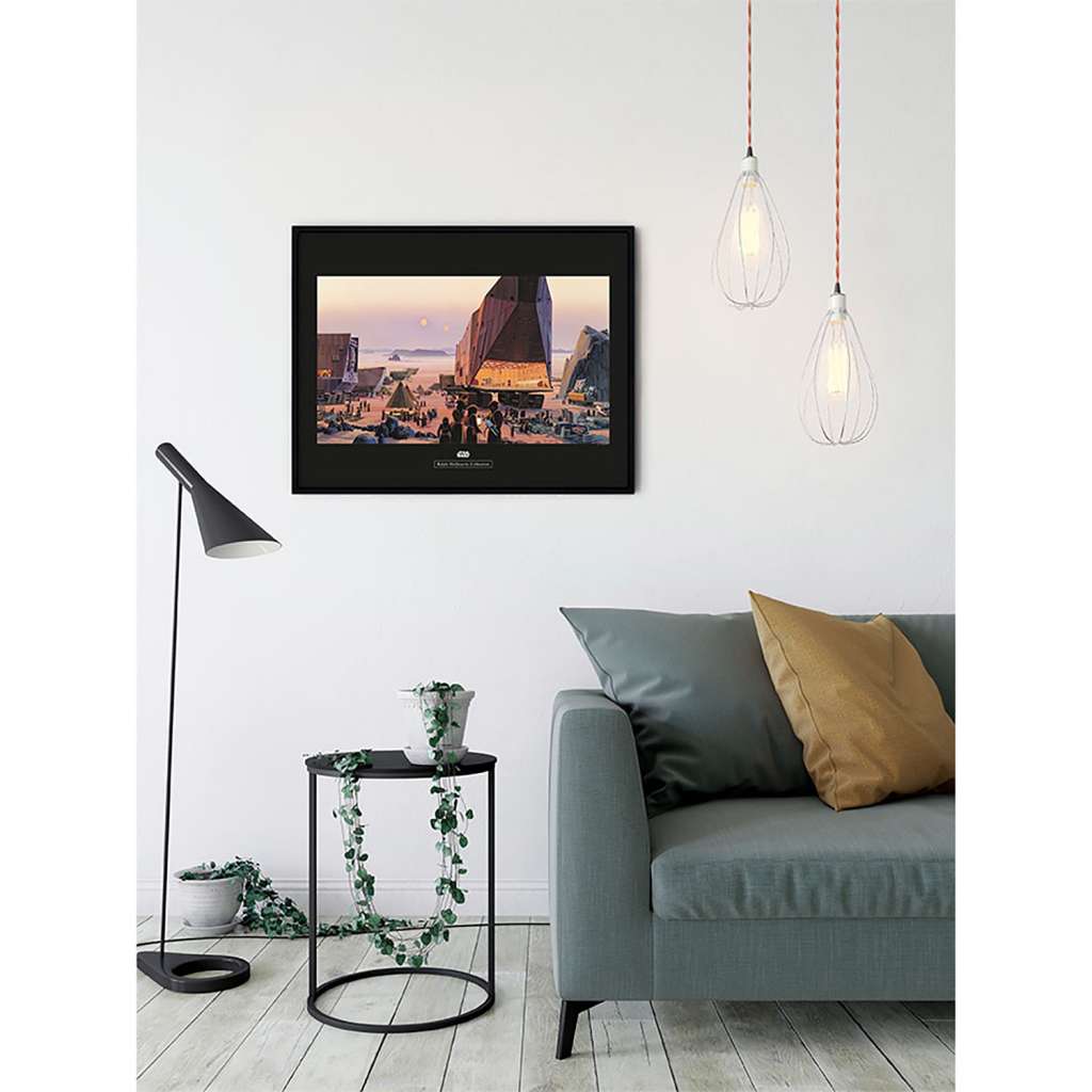 home24 Wandbild Star Wars Java Market