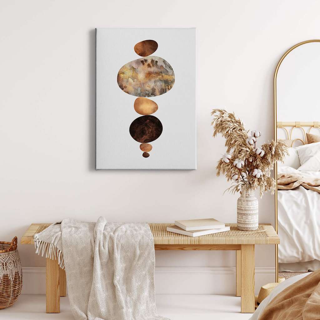 home24 Leinwandbild Geometrisch Balance