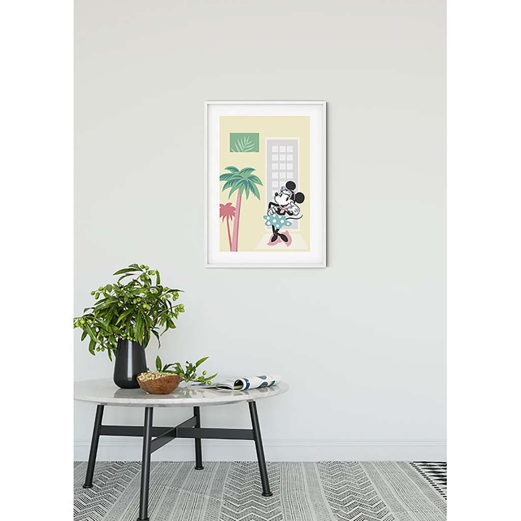 home24 Wandbild Minnie Mouse Palms