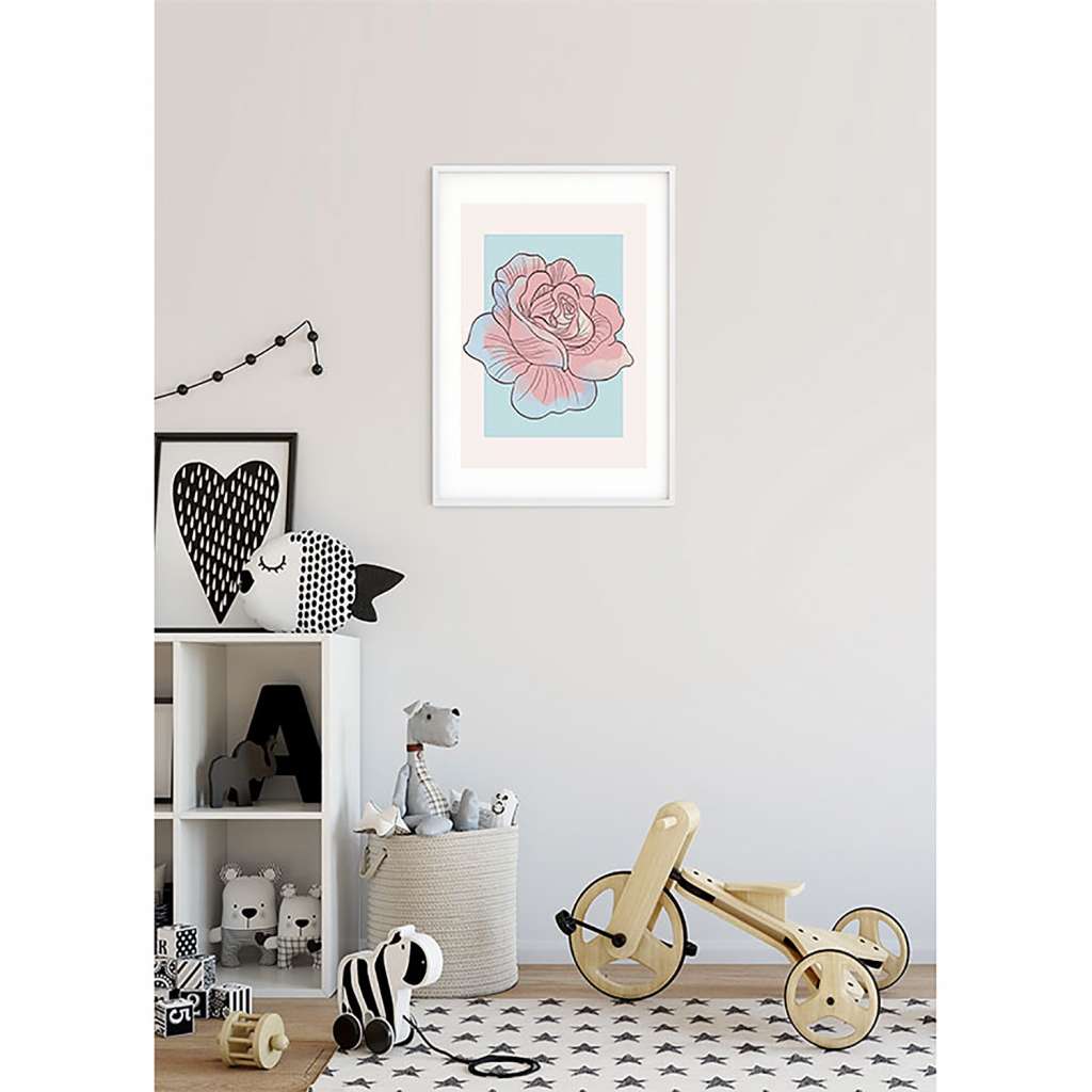 home24 Wandbild Cinderella Rose
