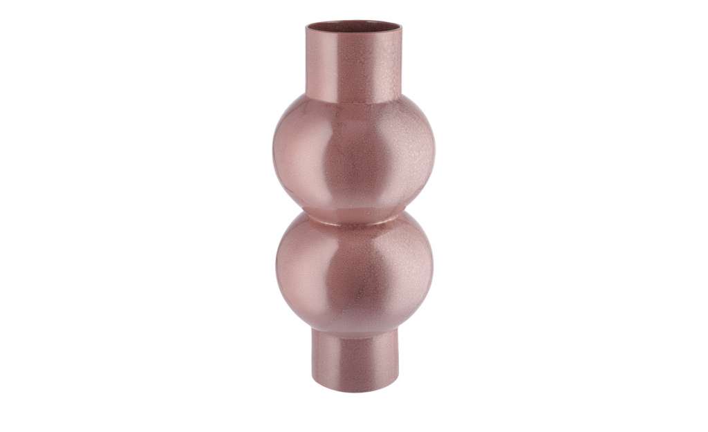 Vase ¦ rosa/pink ¦ Steingut Ø: 19.5 Dekoration > Vasen - Höffner