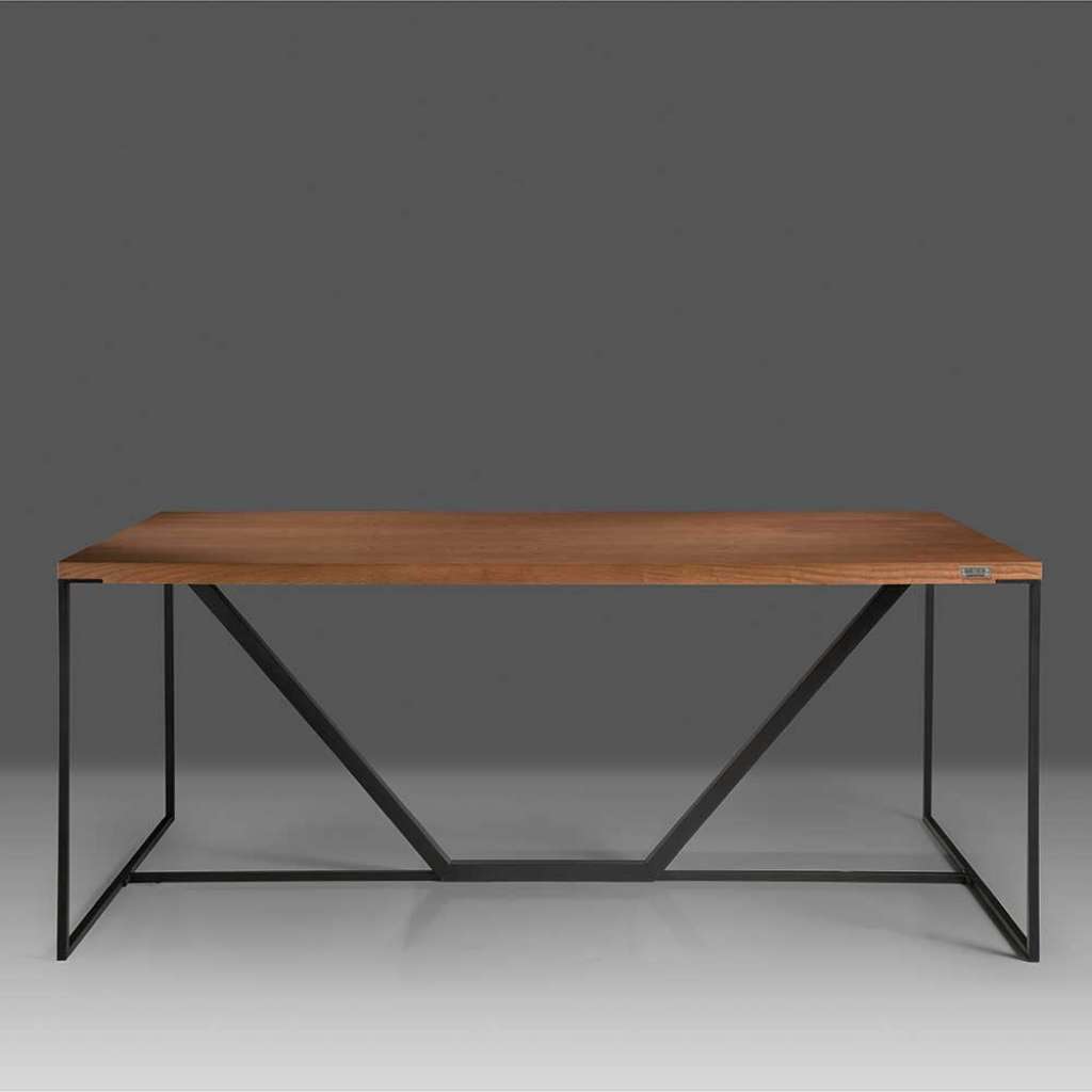 Tisch Esszimmer im Industrie und Loft Stil Bügelgestell