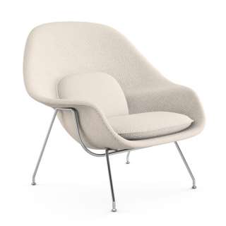 Knoll International - Saarinen Womb Sessel - Medium - Cato Natural - ohne Kissen - indoor