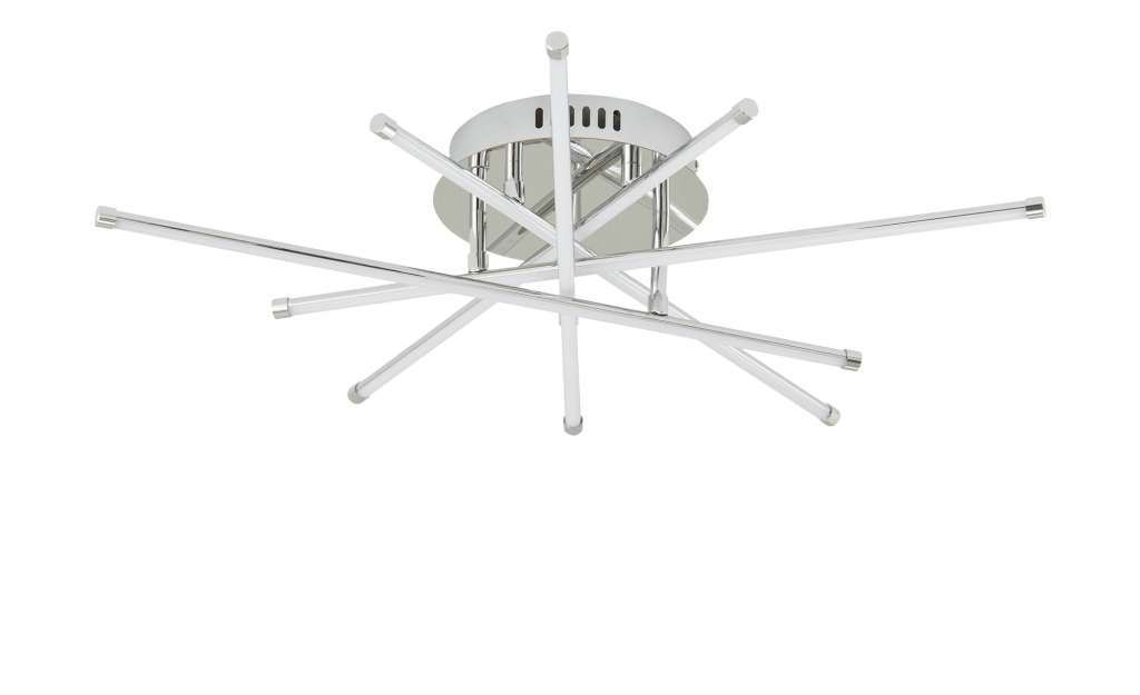 KHG LED-Deckenleuchte, 5-flammig chrom ¦ silber Ø: 62 Lampen & Leuchten > Innenleuchten > Deckenleuchten - Höffner