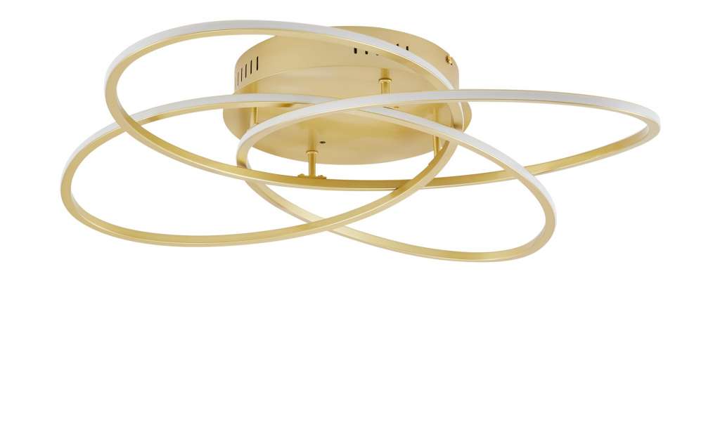 Meisterleuchten LED-Deckenleuchte, messing matt ¦ gold Ø: 65 Lampen & Leuchten > Innenleuchten > Deckenleuchten - Höffner