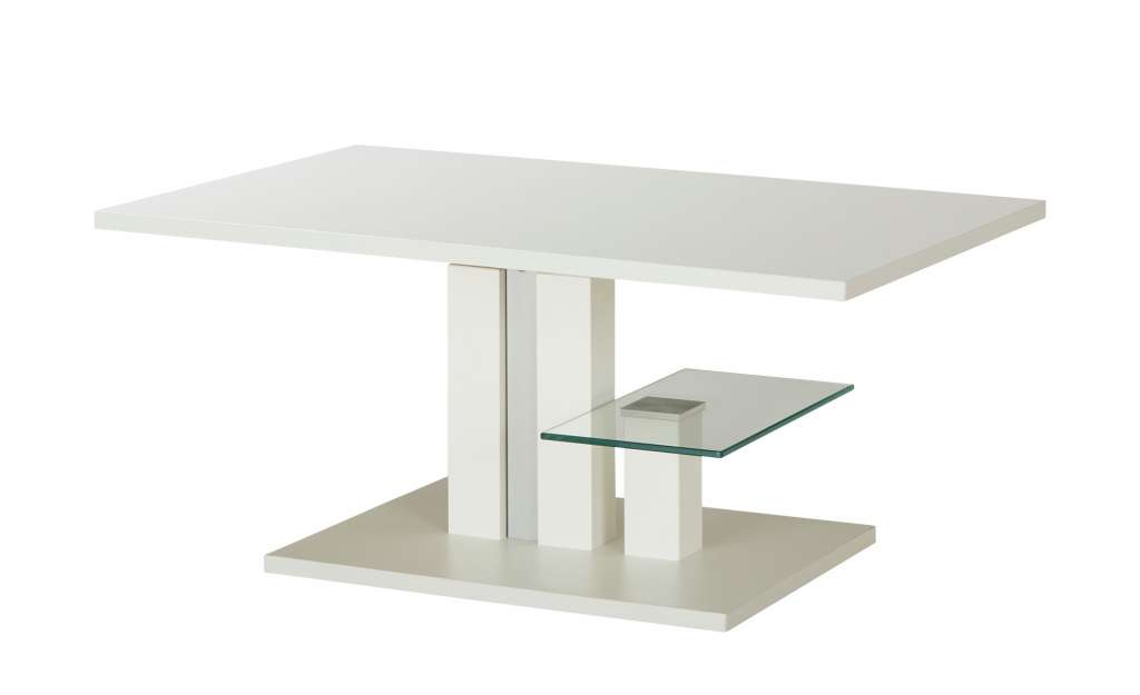Couchtisch mit Funktion  Cortina ¦ weiß Tische > Couchtische > Couchtische rechteckig - Höffner
