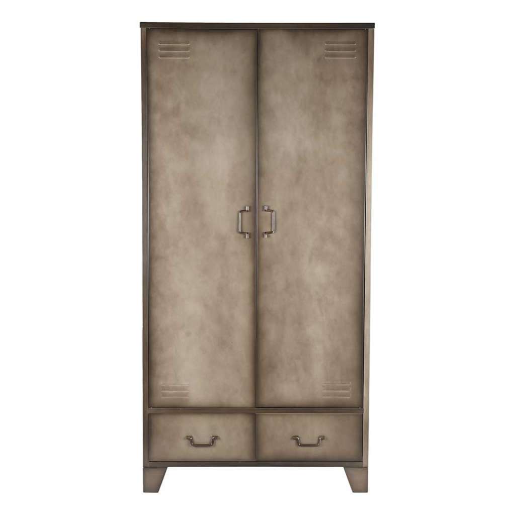 Spind Schrank aus Metall 2 türig