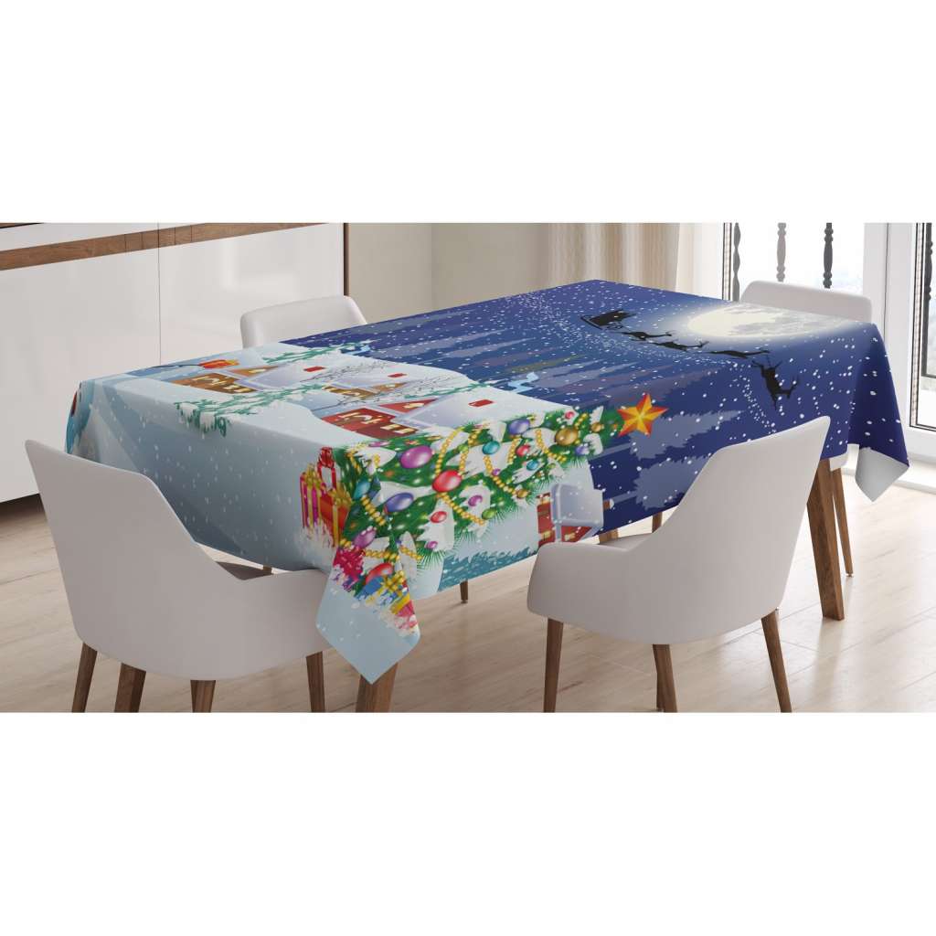 home24 Tischdecke Winterlandschaft