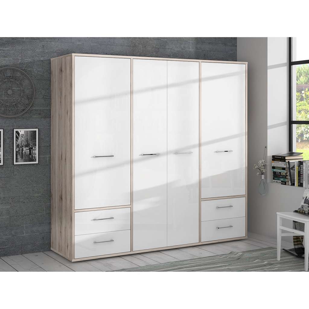 home24 Drehtürenschrank Louis