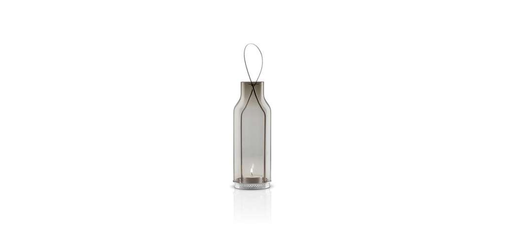 Eva Solo - Glaslaterne - S - smokey grey - indoor
